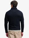 Superdry Knit Half Zip Cotton Jumper Navy Model / Achterkant