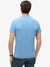 Superdry Klassisk T-skjorte Blå Model / Achterkant