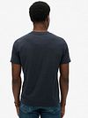 Superdry Neon Relaxed T-Shirt Navy Model / Achterkant