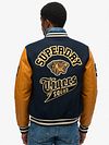 Superdry Veste Bomber Varsity Marine  Model / Achterkant