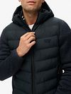 Superdry Veste Hooded Storm Marine Model / Voorkant