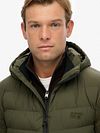 Superdry Veste Hooded Storm Olive Model / Voorkant