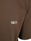 Supply & Co T-Shirt Backprint Brown Product / Detail