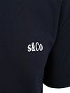Supply & Co T-Shirt Backprint Navy Product / Detail
