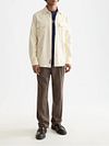 Surchemise Scotch and Soda Melange Beige Model / Voorkant