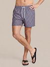 Suitable Short de Bain Mediterra Bleu Orange Model / Voorkant