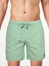 Suitable Short de Bain Plain Vert Clair Model / Voorkant