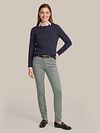Steppin' Out Women Pullover Cotton Cashmere Navy Model / Voorkant