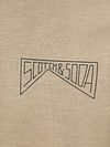 Sweatshirt Scotch and Soda con logo beige Product / Detail