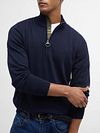 Sweter Barbour Half Zip w kolorze navy Model / Voorkant