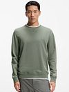 Sweter BOSS Westart w kolorze zielonym Model / Voorkant