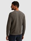 Sweter Cast Iron dzianinowy, antracytowy Model / Achterkant