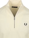 Sweter Fred Perry z półzamkiem błyskawicznym ecru 46A Product / Detail
