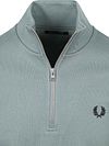 Sweter Fred Perry z półzamkiem, niebiesko-zielony Product / Detail