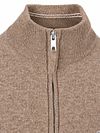 Sweter GANT z jagnięcej wełny, z półzamkiem, camel Product / Detail