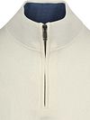 Sweter McGregor Half-Zip z bawełny i kaszmiru w kolorze ecru Product / Detail