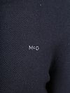 Sweter McGregor z półzamkiem i strukturalnym splotem, w kolorze granatowym Product / Detail