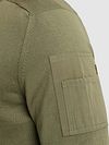 Sweter PME Legend American Classic w kolorze oliwkowej zieleni Model / Detail