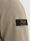 Sweter PME Legend Half Zip w kolorze khaki Model / Detail