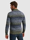 Sweter PME Legend z półzamkiem Colormix, niebieski Model / Achterkant
