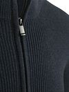 Sweter Suitable Half Zip z naszywką, granatowy Product / Detail