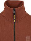 Sweter z półzamkiem PME Legend Half Zip w kolorze brązowym Product / Detail