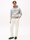 Tommy Hilfiger Hoodie Core Szary Model / Voorkant