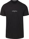 Fred Perry Camiseta Negro M4580-102 