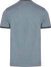 T-shirt Fred Perry Twin Tipped 98A w kolorze niebieskim Product / Achterkant