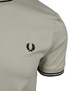 T-shirt Fred Perry Twin Tipped S23 w kolorze zielonym Product / Detail