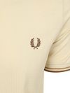 T-shirt Fred Perry Twin Tipped w kolorze beż Z53 Product / Detail