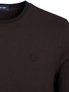 T-shirt Fred Perry Twin Tipped w kolorze brązowym 86C Product / Detail