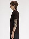T-shirt Fred Perry Twin Tipped w kolorze brązowym 86C Model / Zijkant