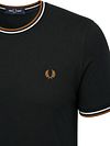 T-shirt Fred Perry Twin Tipped w kolorze zielonym 78C Product / Detail