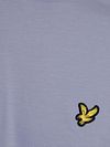 T-shirt Lyle and Scott Bubble w kolorze niebieskim Model / Detail