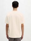 T-shirt Marc O'Polo Heavy w kolorze ecru Model / Achterkant