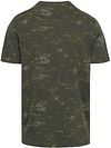 T-shirt PME Legend Slub Thyme w kolorze zielonym Product / Achterkant
