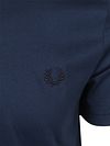 T-Shirt Ringer Tennis Fred Perry blu Product / Detail