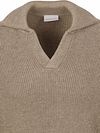 Maglione Suitable Riva Knit color tortora Product / Detail