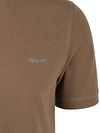 Gant Contrast Piqué Poloshirt Faded Taupe Product / Detail