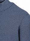 Suitable Half Zip Trui Cowo Blauw