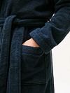 Tommy Hilfiger Bademantel Dunkelblau Model / Detail