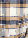 Tommy Hilfiger Flanel Overhemd Ruit Beige Product / Detail