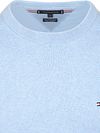 Tommy Hilfiger Genser i Bomull Kashmir Lys Blå Product / Detail