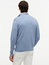 Tommy Hilfiger Half Zip Pullover Essential Light Blue Model / Achterkant