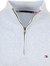 Tommy Hilfiger Halv Zip Sweater Essential Lyseblå Product / Detail