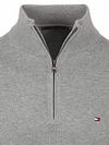 Tommy Hilfiger Halv Zip Tröja Essential Grå Product / Detail