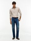 Tommy Hilfiger Flanel Overhemd Ruit Beige