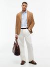 Tommy Hilfiger Poplin Hemd Gestreift Hellblau Model / Voorkant