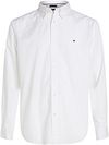 Tommy Hilfiger Poplin Skjorta Flex Vit MW0MW39988-YBR